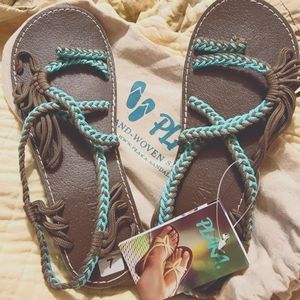 Plaka Hand-Woven Sandals